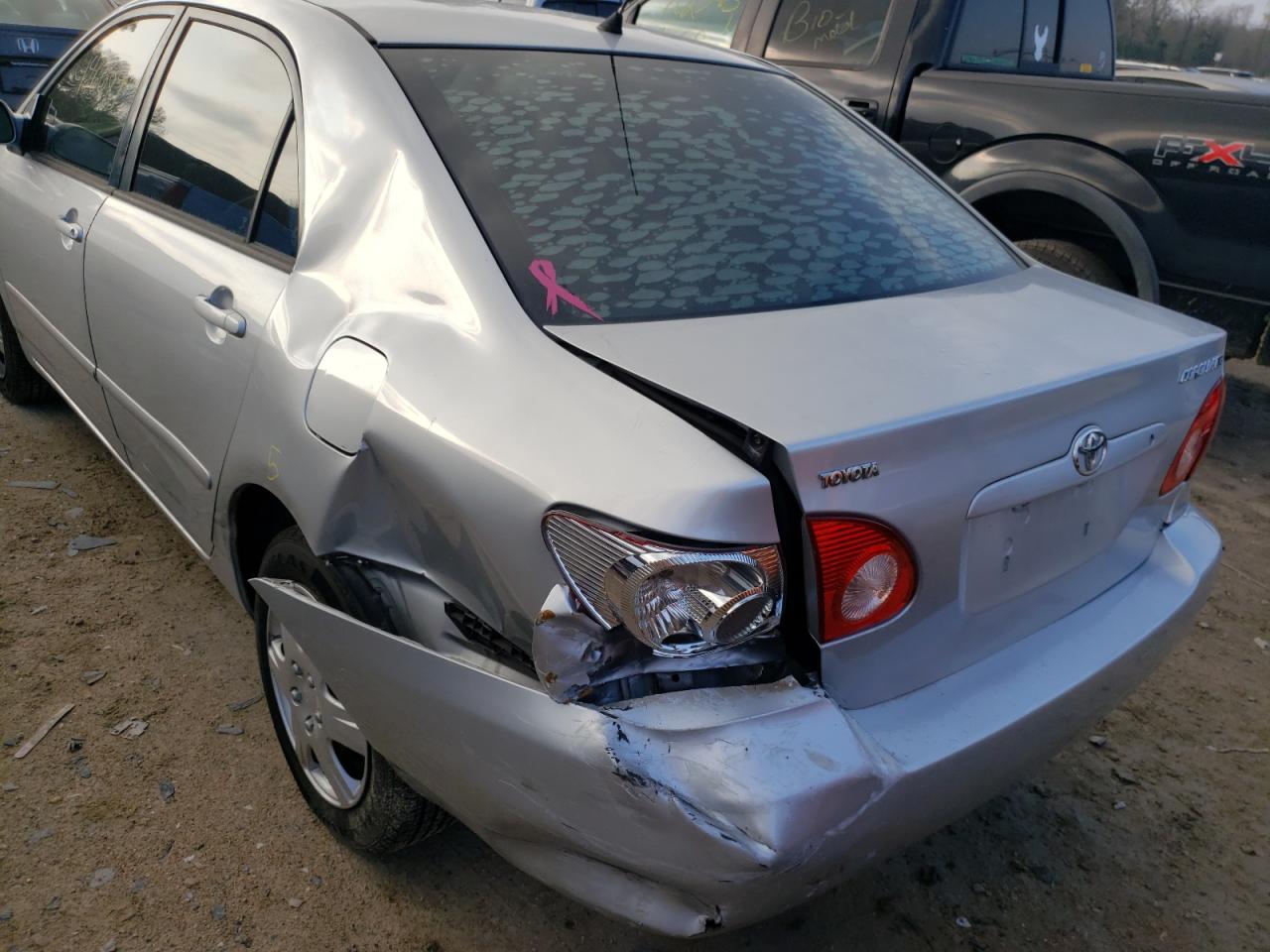 Photo 9 from auction – 2008 TOYOTA COROLLA CE with VIN 1NXBR32E78Z004751