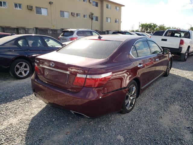 Photo 4 from auction – 2007 LEXUS LS 460L with VIN JTHGL46F675009385