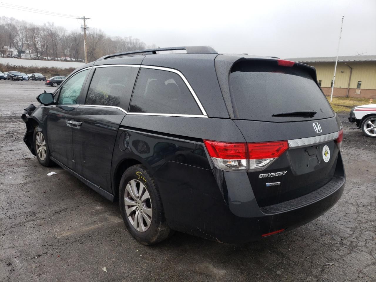 Photo 3 from auction – 2016 HONDA ODYSSEY EX with VIN 5FNRL5H65GB016016