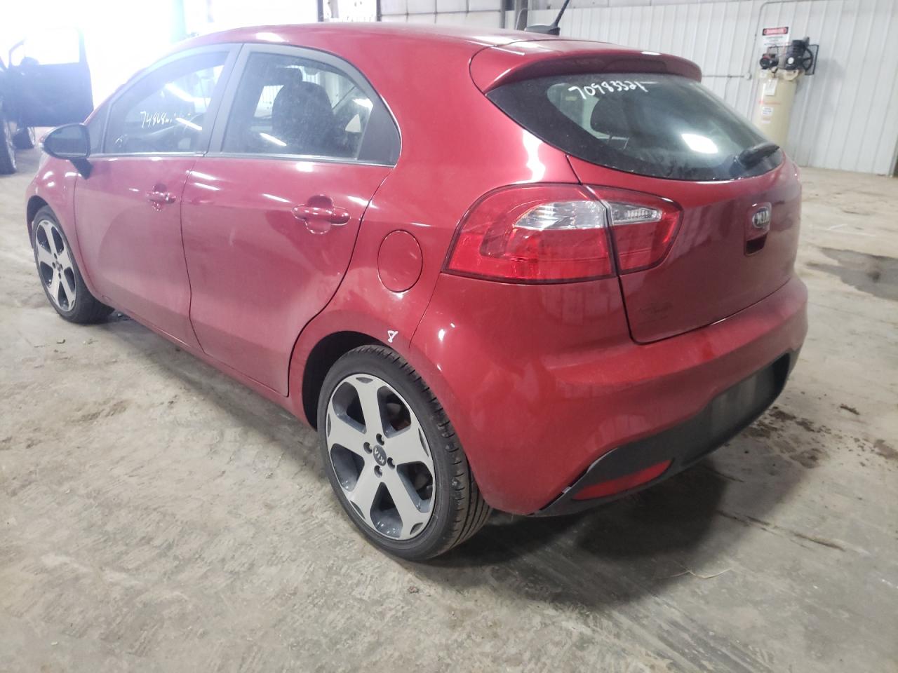Photo 3 from auction – 2013 KIA RIO EX with VIN KNADN5A3XD6162064