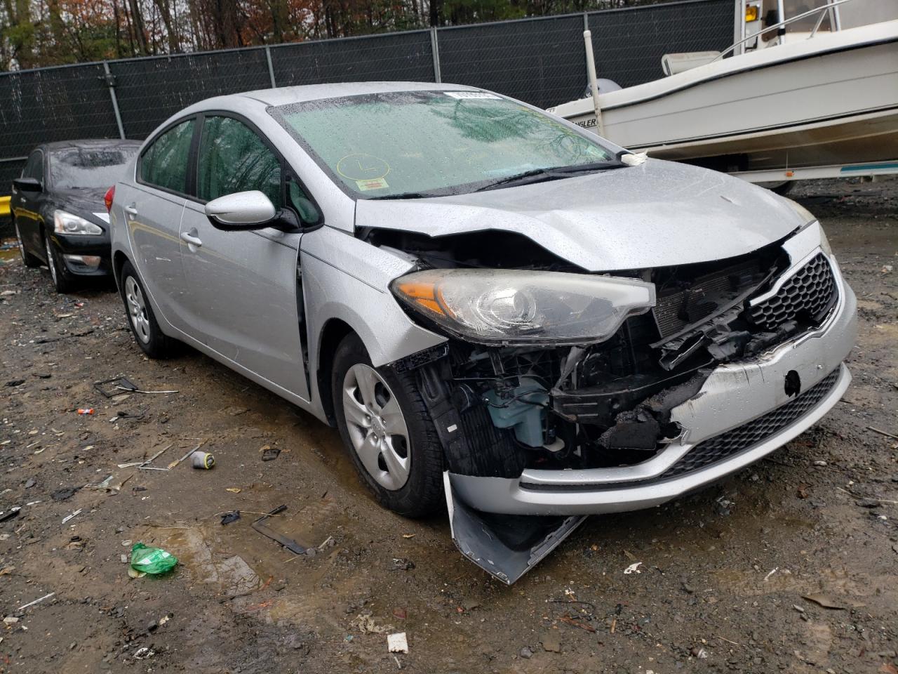 KIA FORTE LX 2016 with VIN KNAFK4A61G5459174 - Photo from auction