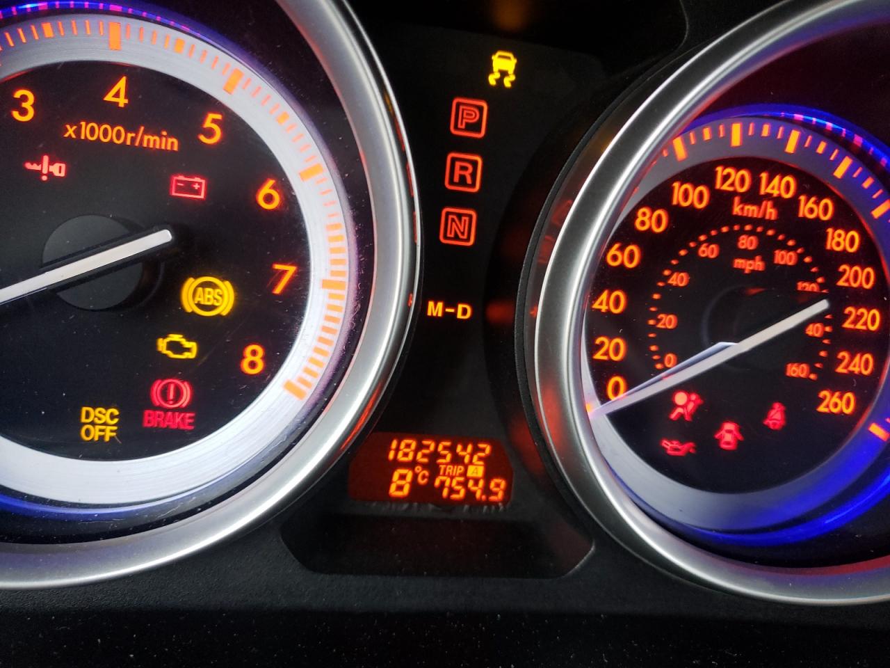 Photo 8 from auction – 2009 MAZDA 6 S with VIN 1YVHP82B495M01136