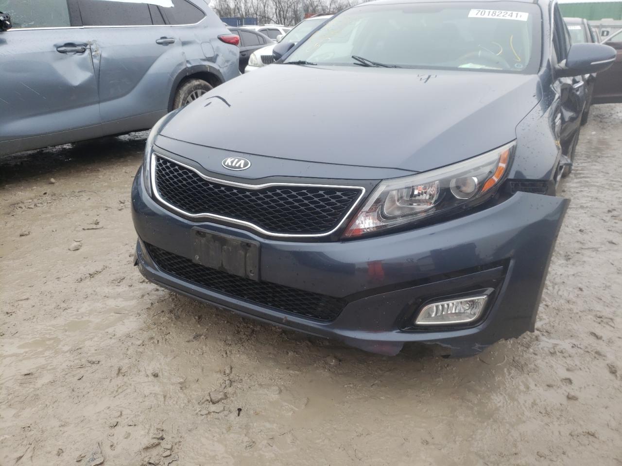 Photo 9 from auction – 2015 KIA OPTIMA LX with VIN 5XXGM4A72FG490289