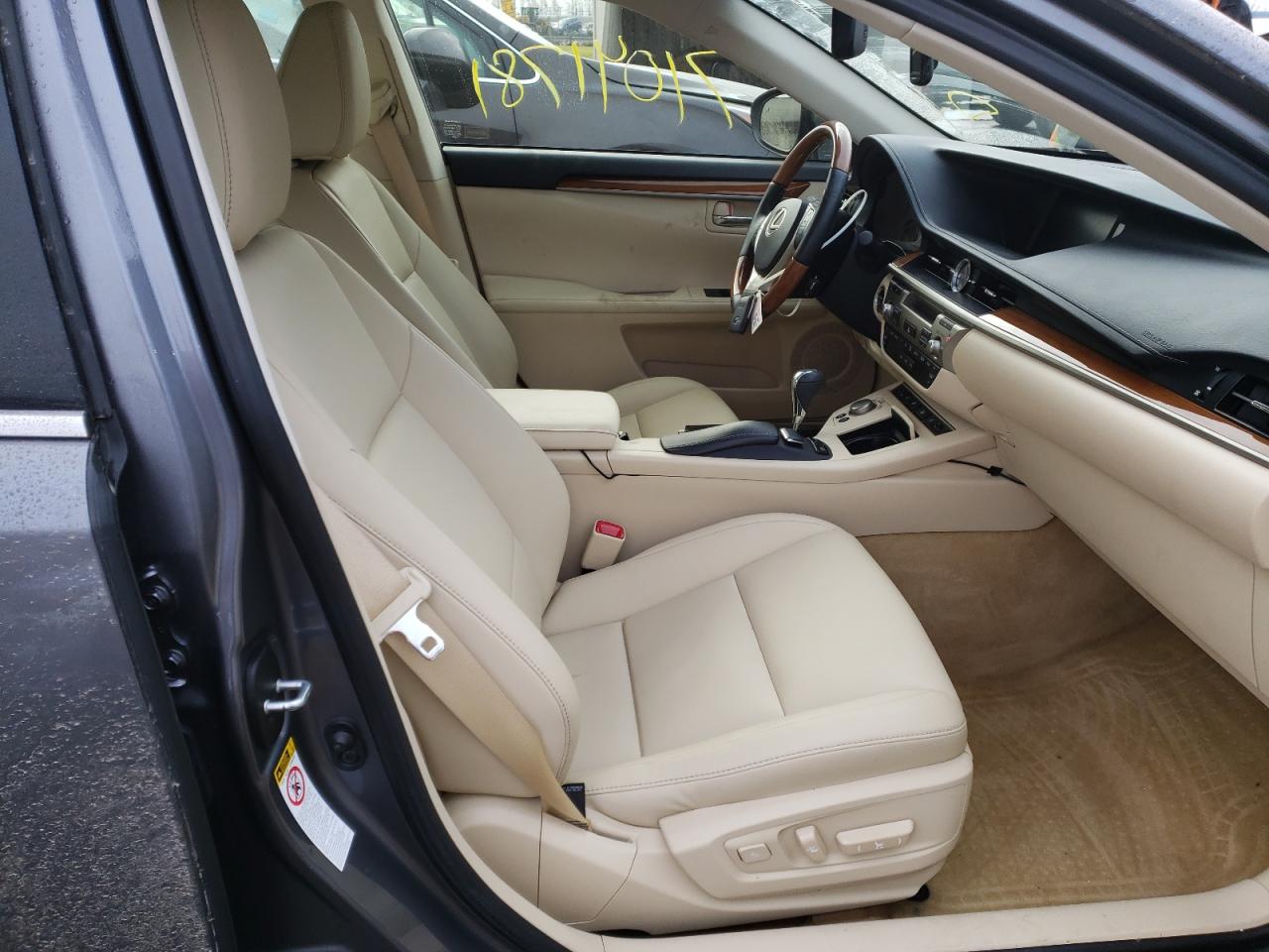 Photo 5 from auction – 2013 LEXUS ES 300H with VIN JTHBW1GG0D2009841
