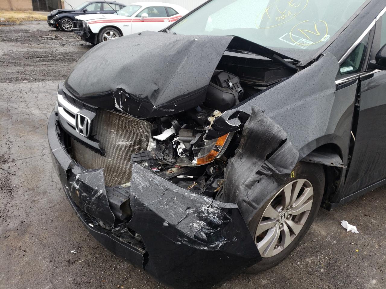 Photo 9 from auction – 2016 HONDA ODYSSEY EX with VIN 5FNRL5H65GB016016