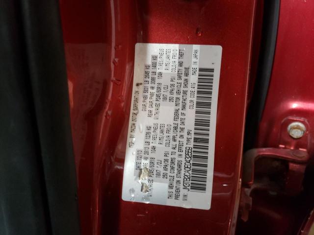 Photo 10 from auction – 2014 MAZDA CX-9 TOURI with VIN JM3TB2CA0E0432559