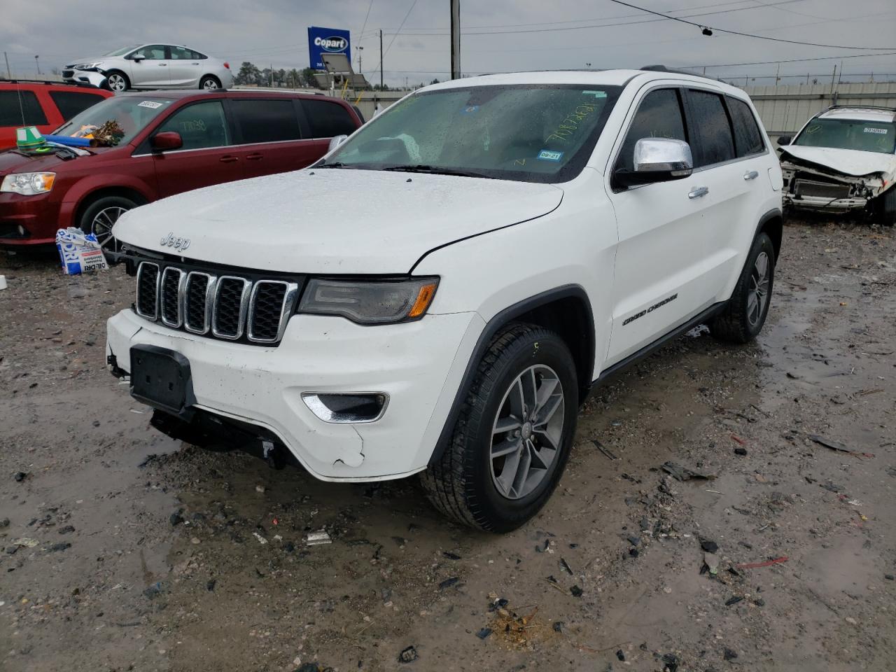 Photo 2 from auction – 2017 JEEP GRAND CHER with VIN 1C4RJEBG1HC888411