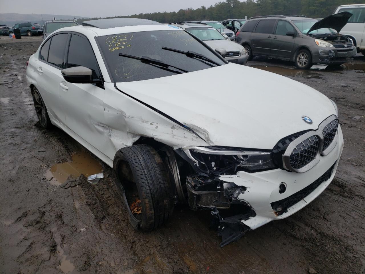 BMW M340XI 2020 with VIN WBA5U9C08LFJ84645 - Photo from auction