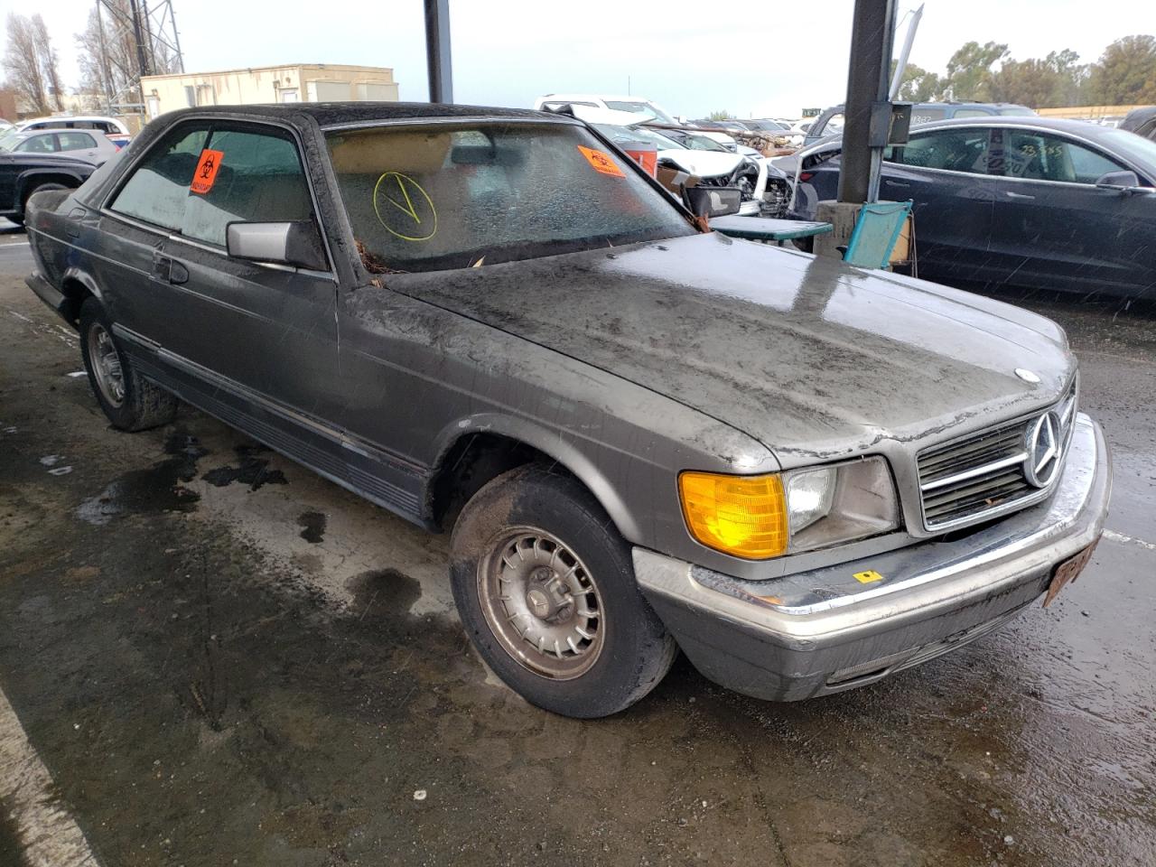 MERCEDES-BENZ 380 SEC 1983 with VIN WDBCA43A0DB005990 - Photo from auction