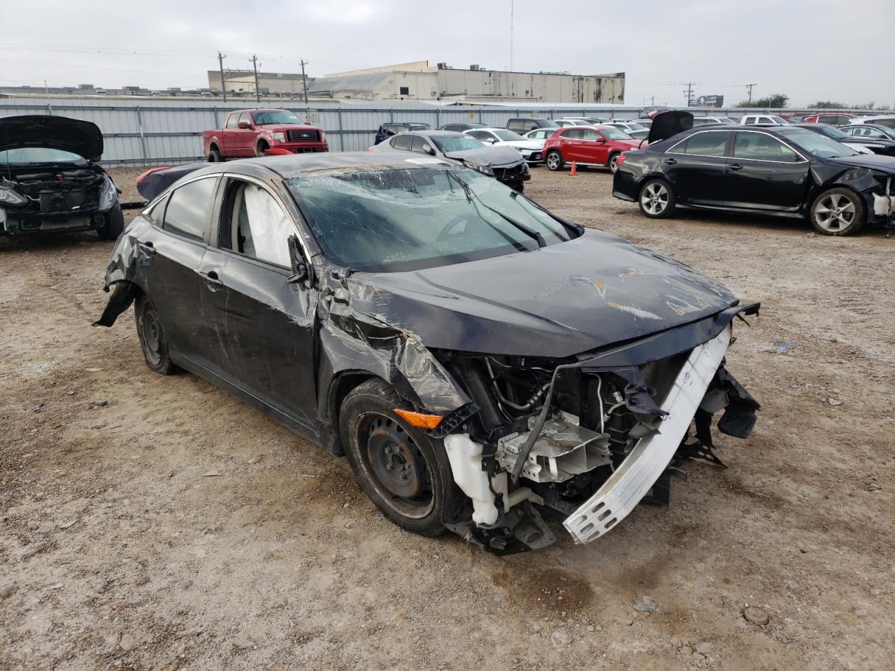 Photo 1 from auction – 2016 HONDA CIVIC LX with VIN 19XFC2F50GE015938