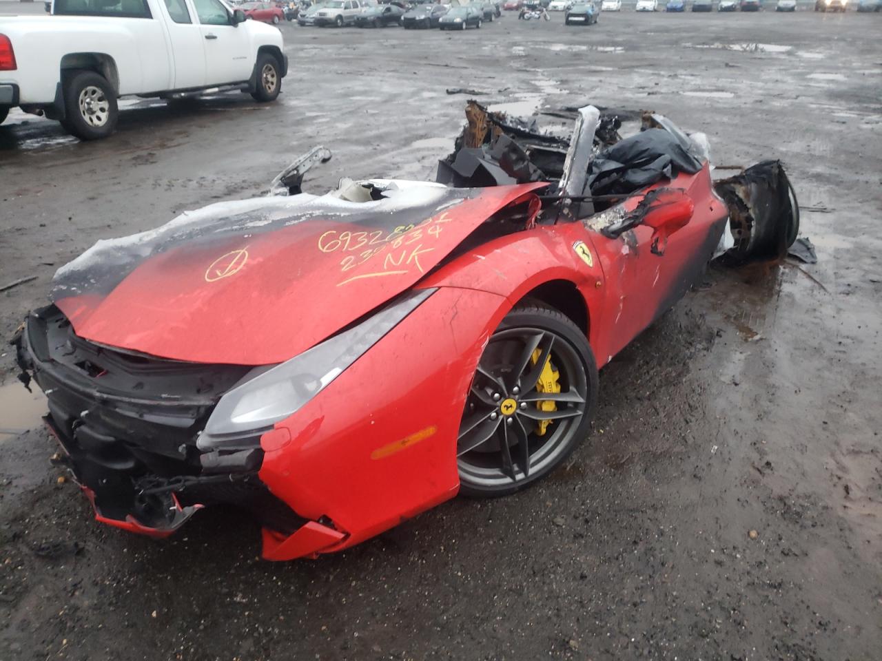 Photo 2 from auction – 2018 FERRARI 488 SPIDER with VIN ZFF80AMA7J0235834