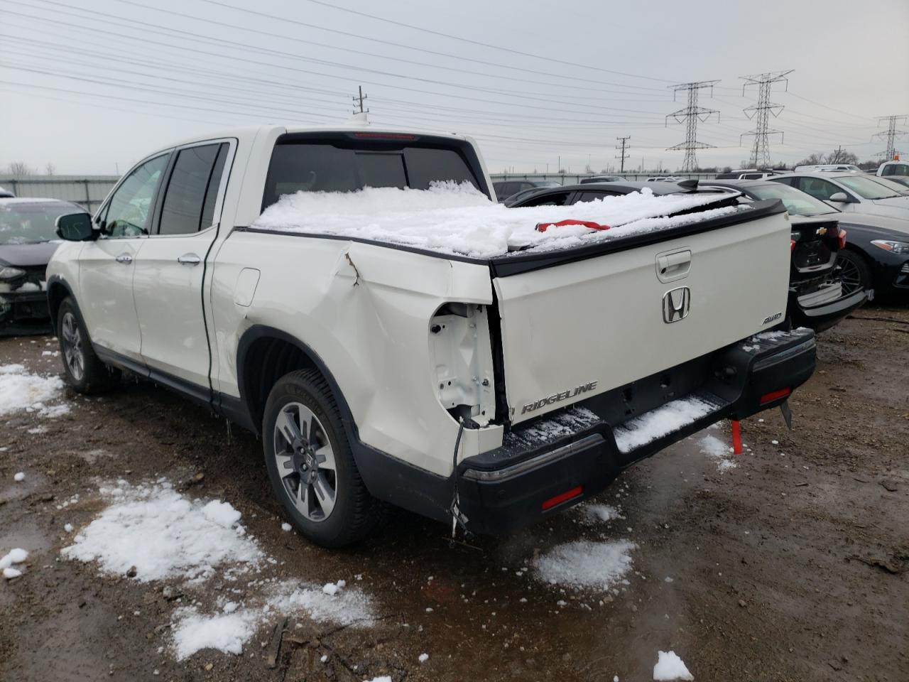 Photo 3 from auction – 2018 HONDA RIDGELINE with VIN 5FPYK3F76JB004700