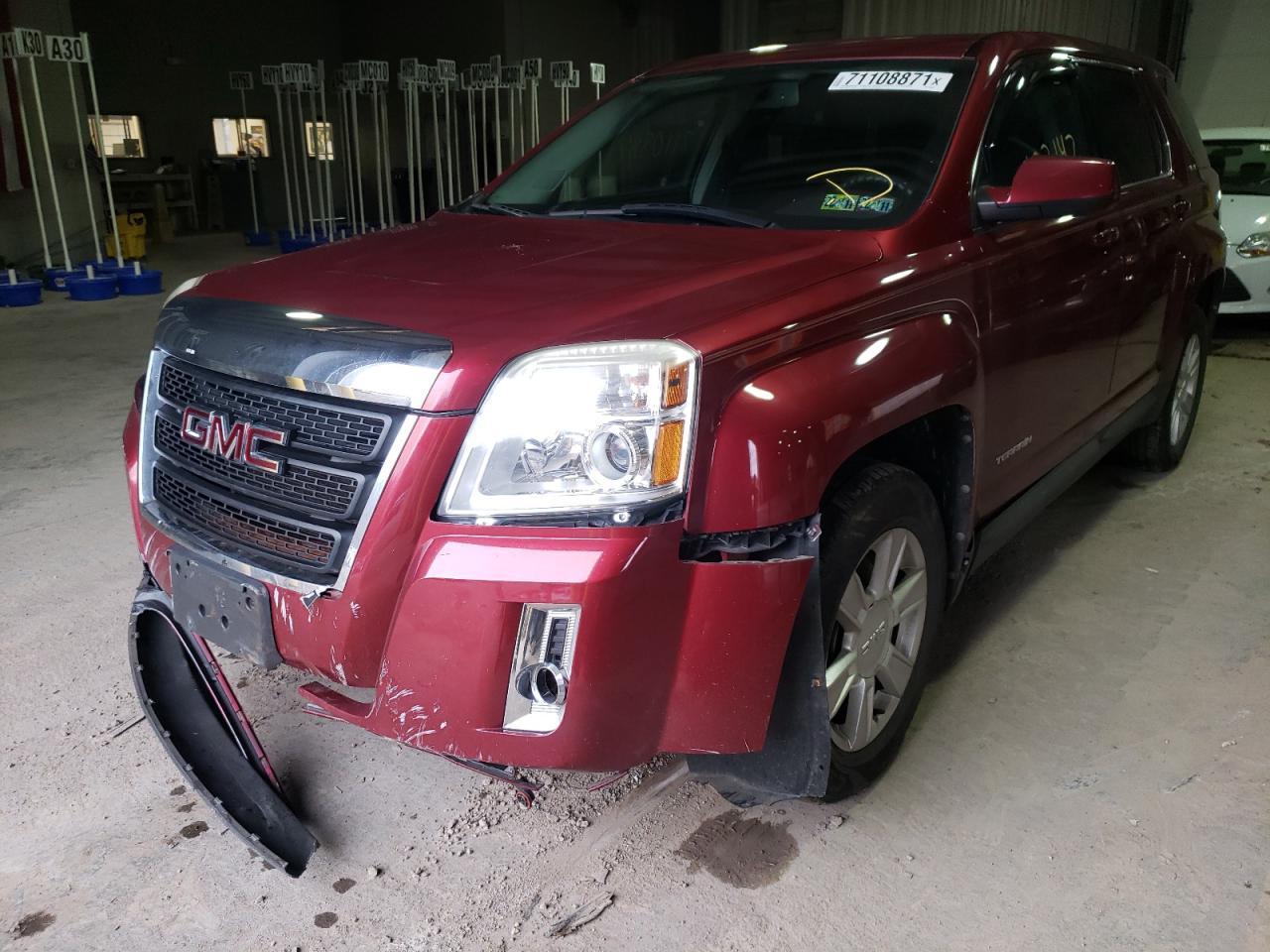 Photo 2 from auction – 2011 GMC TERRAIN SL with VIN 2CTALMEC1B6354680