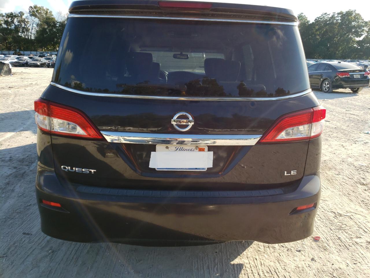 Photo 9 from auction – 2011 NISSAN QUEST S with VIN JN8AE2KPXB9002787