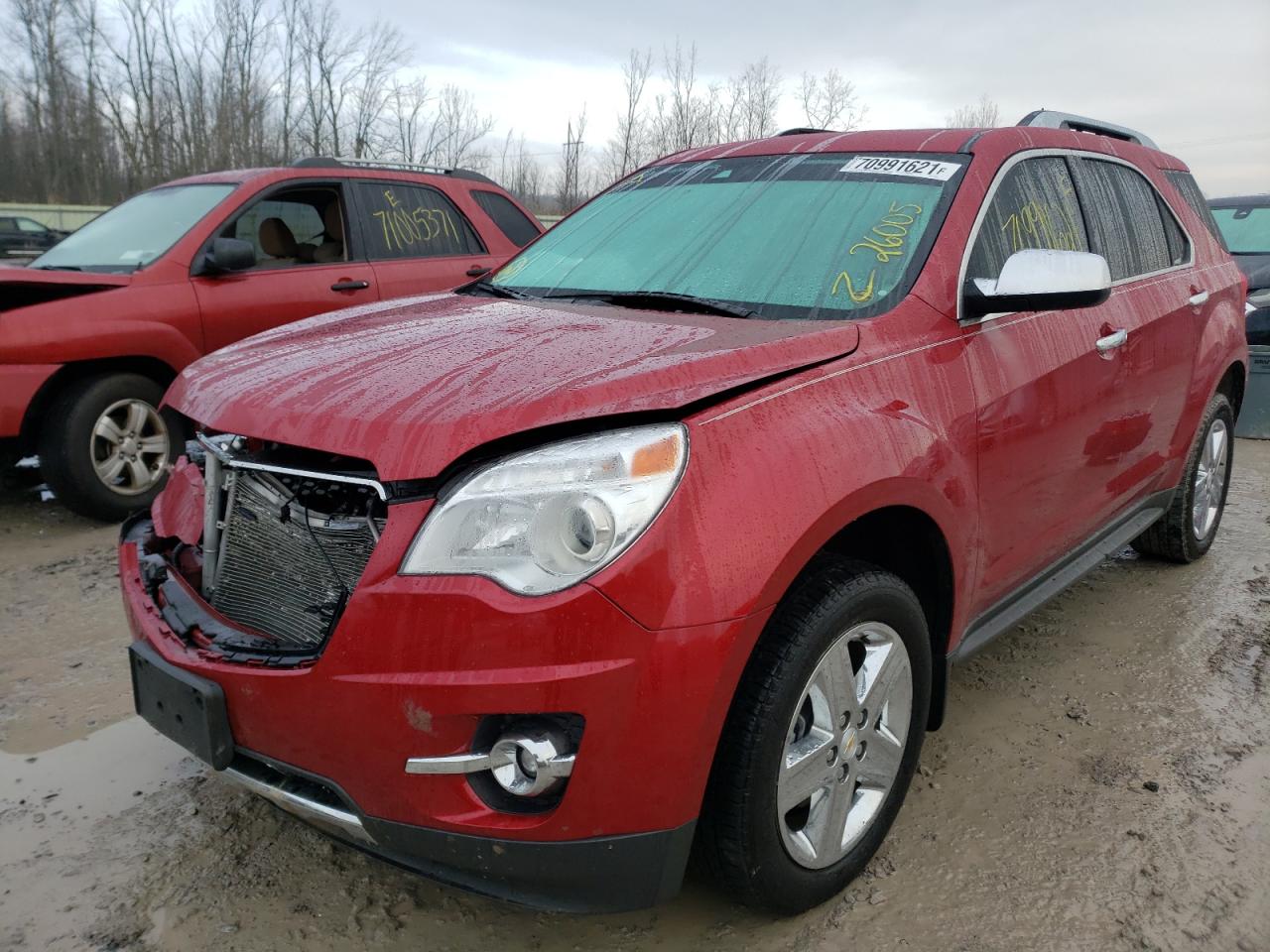 Photo 2 from auction – 2015 CHEVROLET EQUINOX LT with VIN 2GNALDEK5F6112121