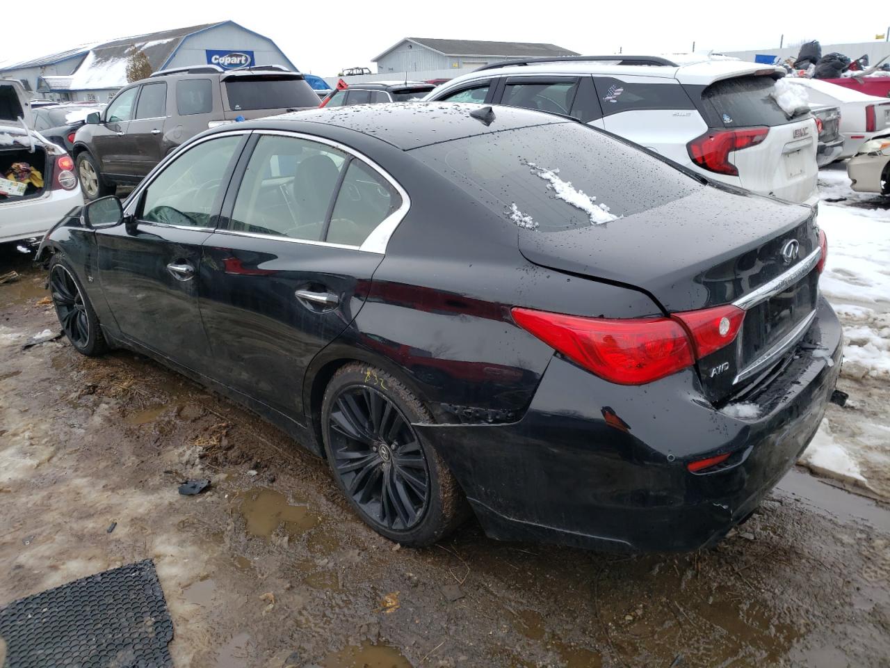 Photo 3 from auction – 2014 INFINITI Q50 BASE with VIN JN1BV7AR0EM696247