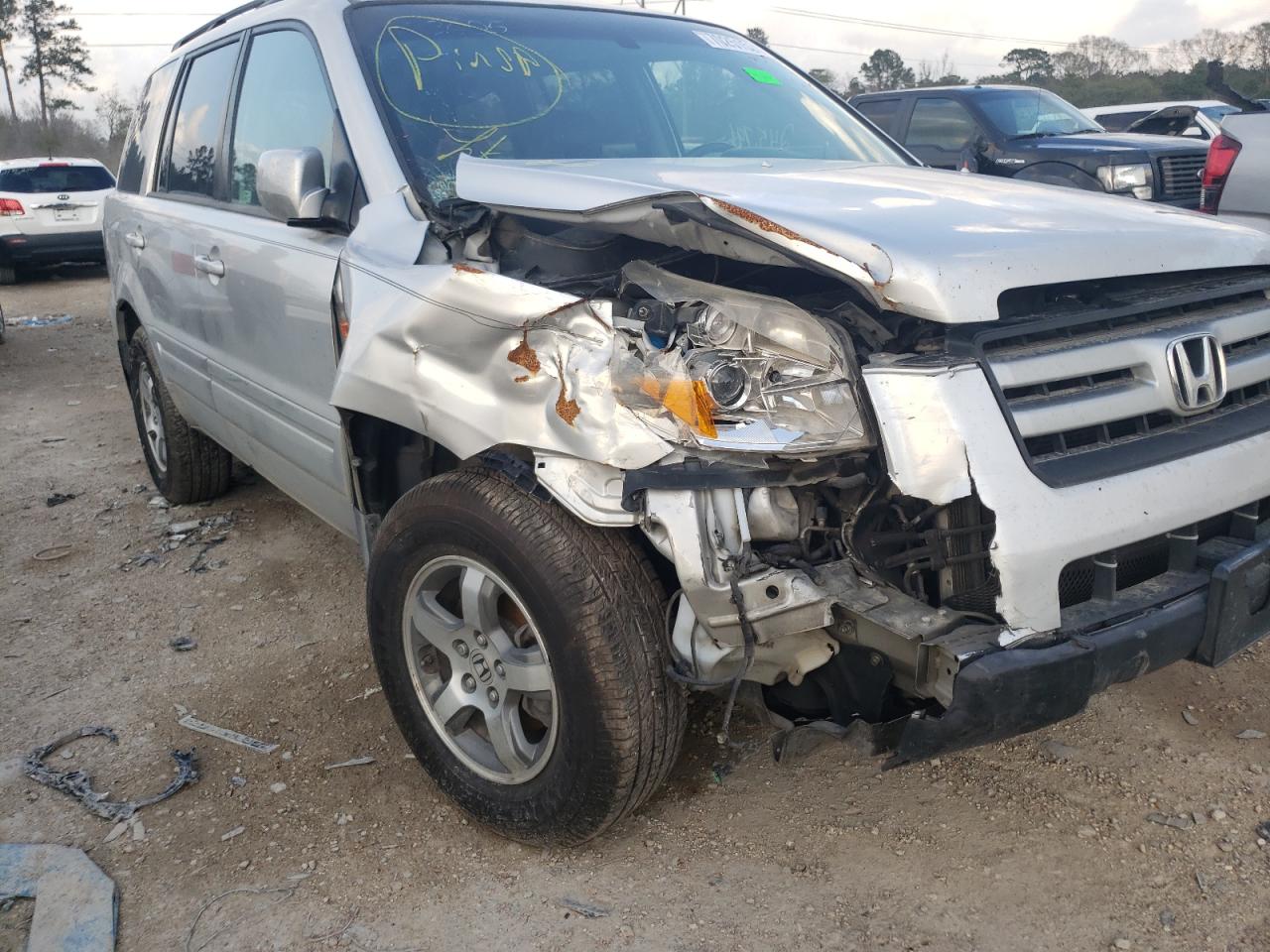 Photo 9 from auction – 2007 HONDA PILOT EXL with VIN 5FNYF28547B021815