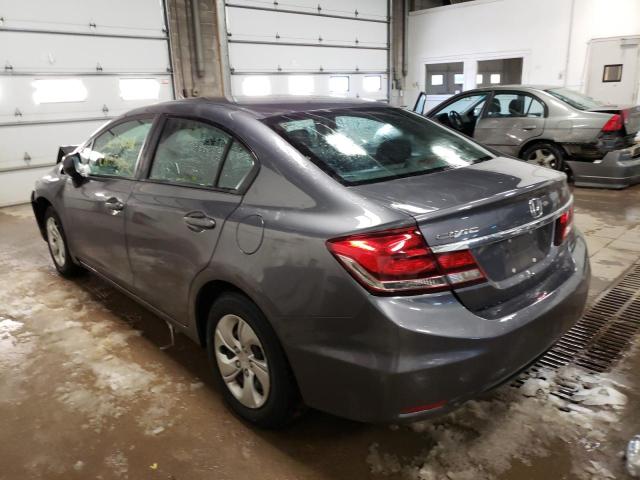Photo 3 from auction – 2014 HONDA CIVIC LX with VIN 2HGFB2F58EH553079