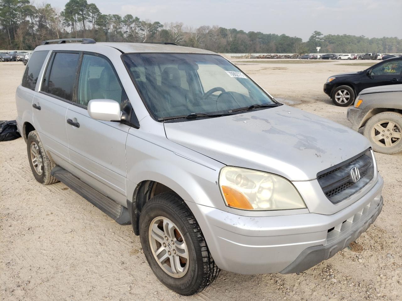 HONDA PILOT EXL 2003 with VIN 2HKYF18543H622194 - Photo from auction
