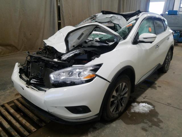 Photo 2 from auction – 2016 NISSAN MURANO S with VIN 5N1AZ2MH2GN133390