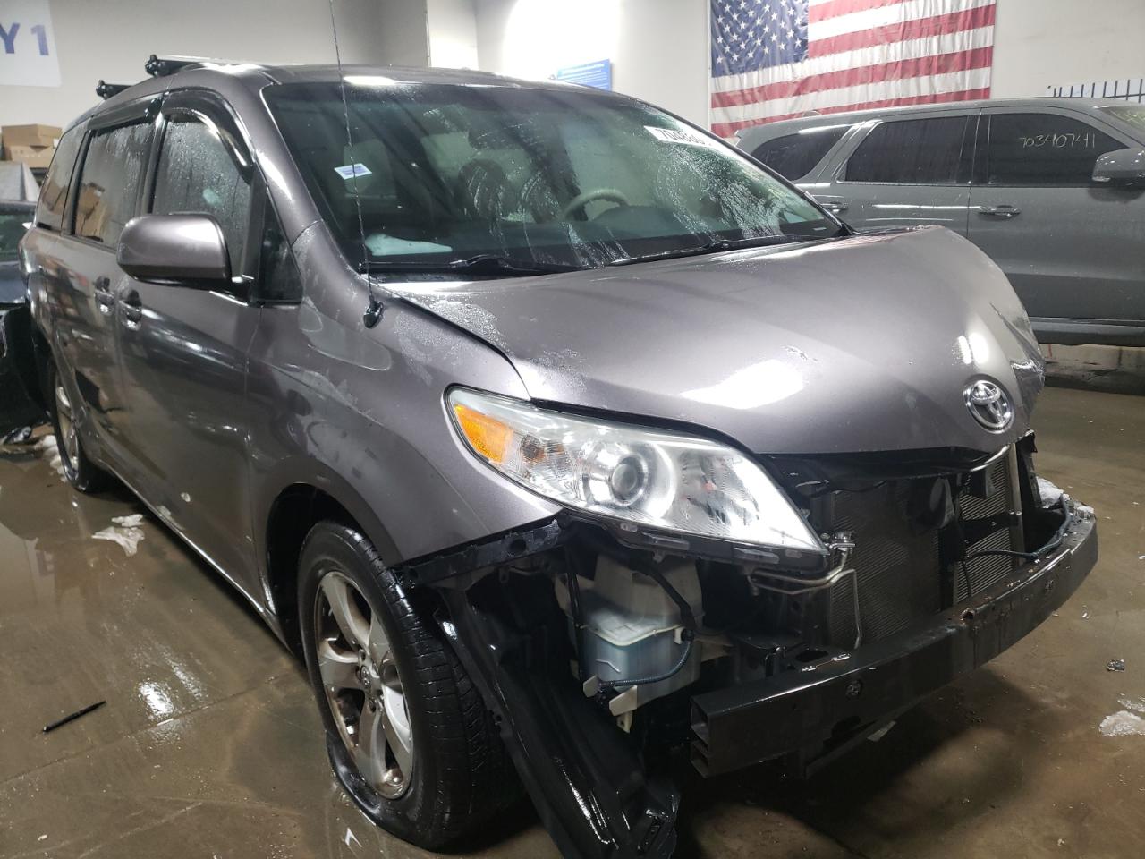 TOYOTA SIENNA LE 2012 with VIN 5TDKK3DC8CS264559 - Photo from auction