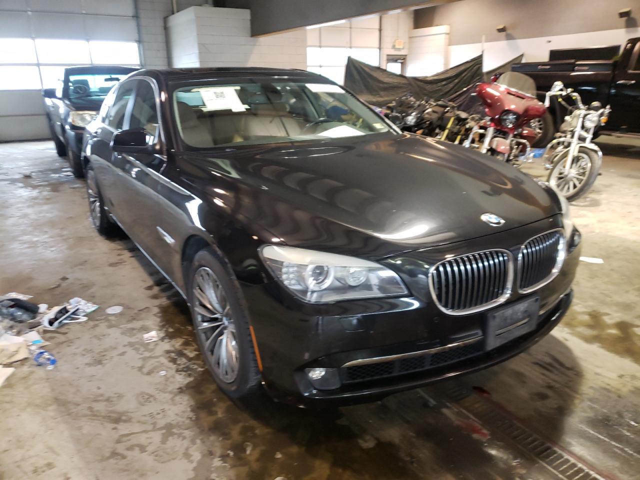 BMW 740 I 2012 with VIN WBAKA4C54CC613467 - Photo from auction