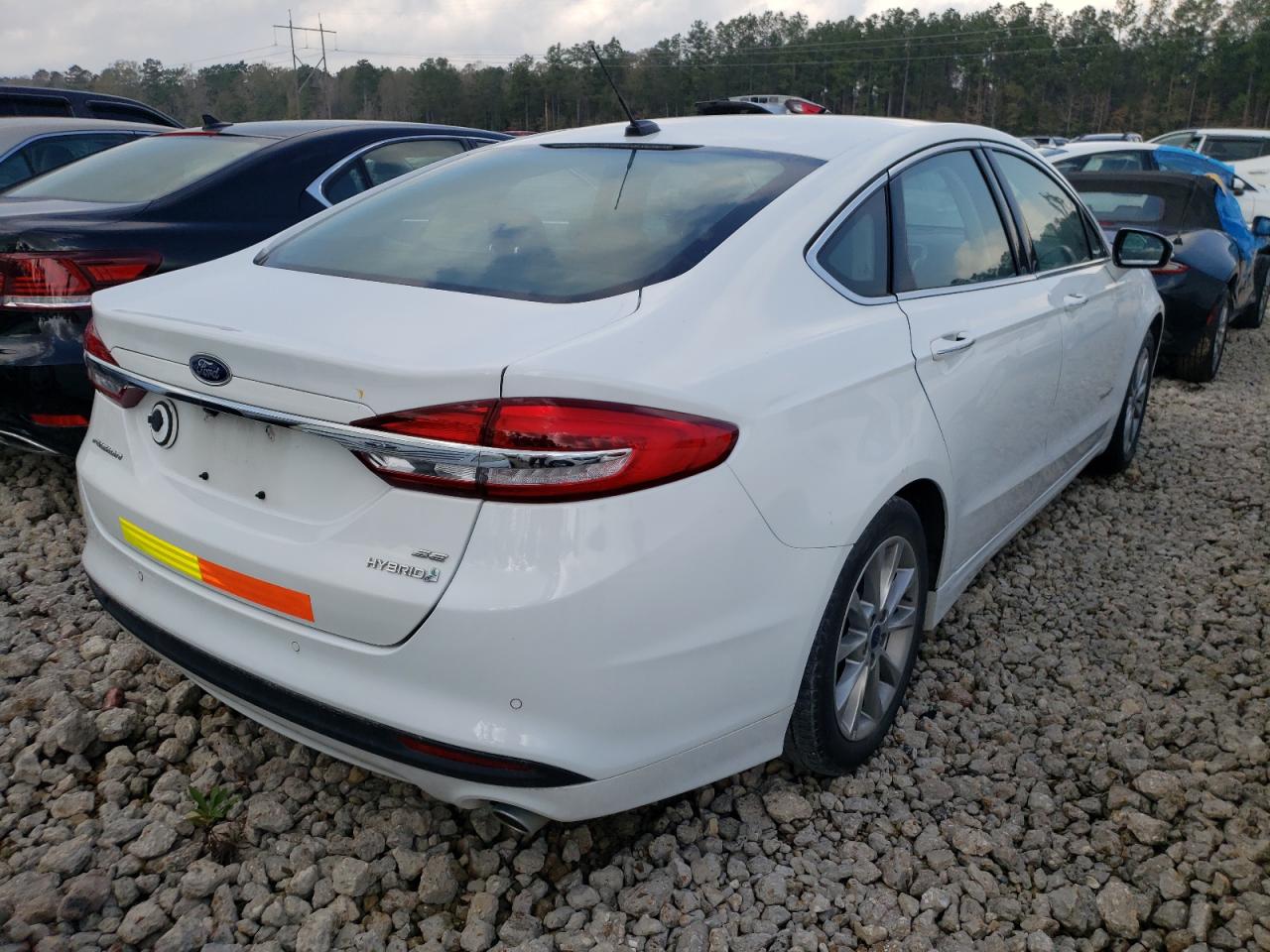 Photo 4 from auction – 2017 FORD FUSION SE with VIN 3FA6P0LUXHR409256