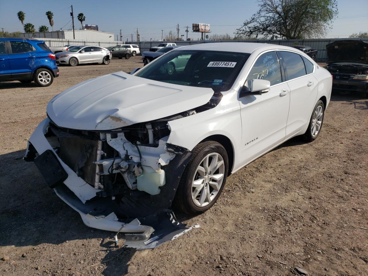 Photo 2 from auction – 2017 CHEVROLET IMPALA LT with VIN 2G1105S33H9141888