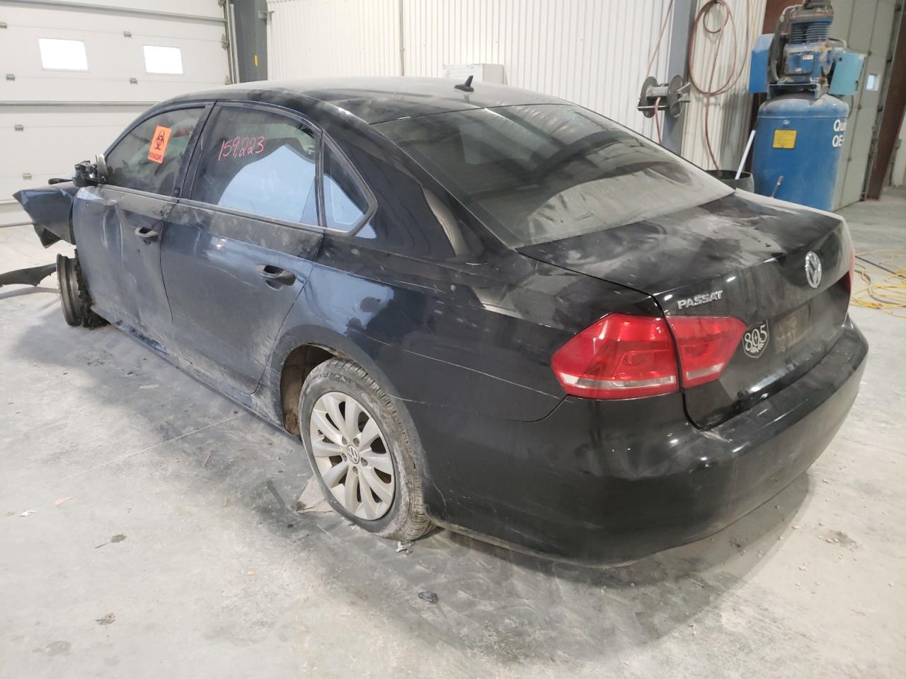 Photo 3 from auction – 2012 VOLKSWAGEN PASSAT S with VIN 1VWAP7A39CC084823