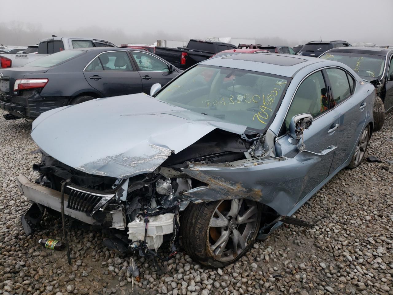 Photo 2 from auction – 2009 LEXUS IS 250 with VIN JTHBK262292085558