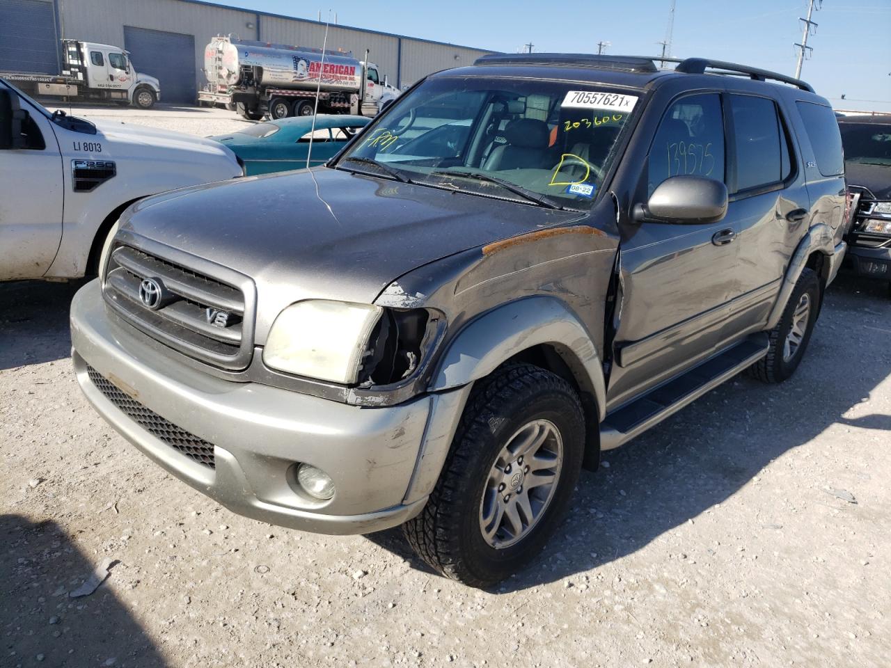 Photo 2 from auction – 2003 TOYOTA SEQUOIA SR with VIN 5TDZT34A13S203600