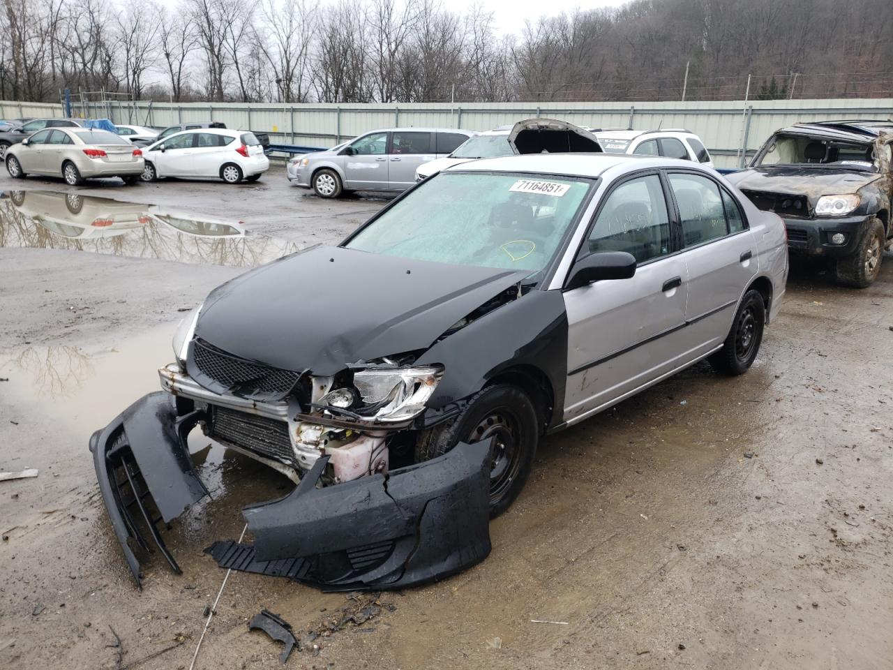 Photo 2 from auction – 2004 HONDA CIVIC with VIN 1HGES16384L017304