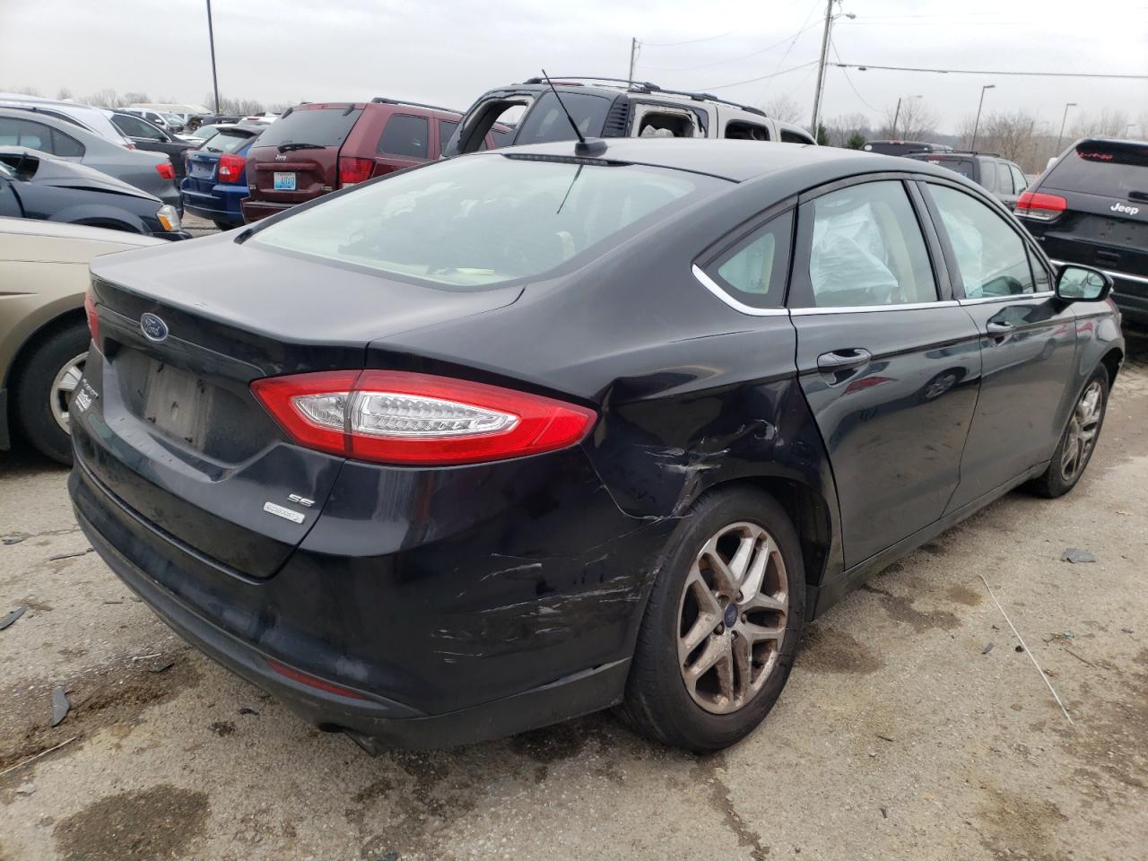 Photo 4 from auction – 2014 FORD FUSION SE with VIN 3FA6P0HD2ER141176