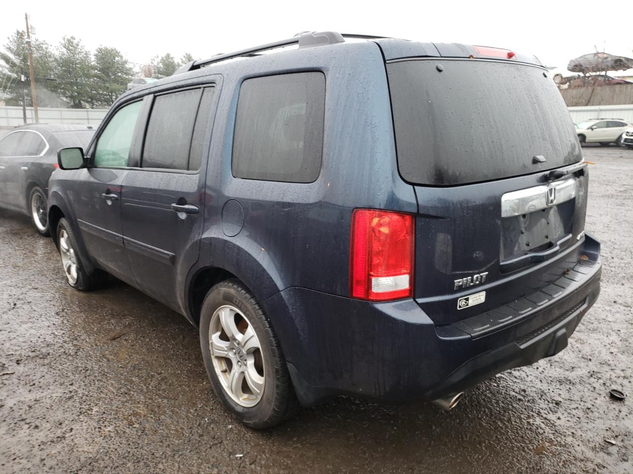Photo 3 from auction – 2012 HONDA PILOT EXL with VIN 5FNYF4H52CB014643