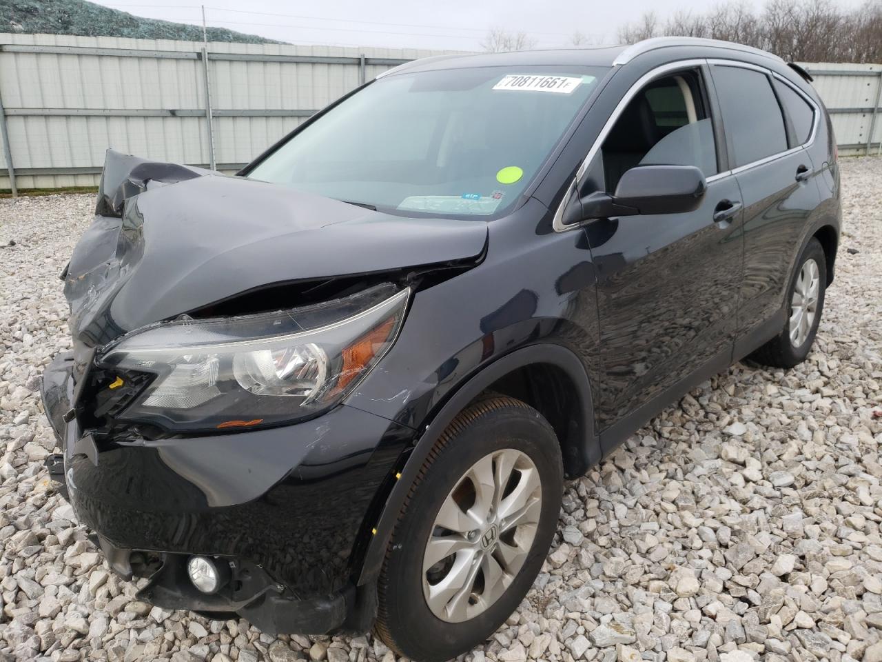 Photo 2 from auction – 2014 HONDA CR-V EXL with VIN 5J6RM4H79EL062694