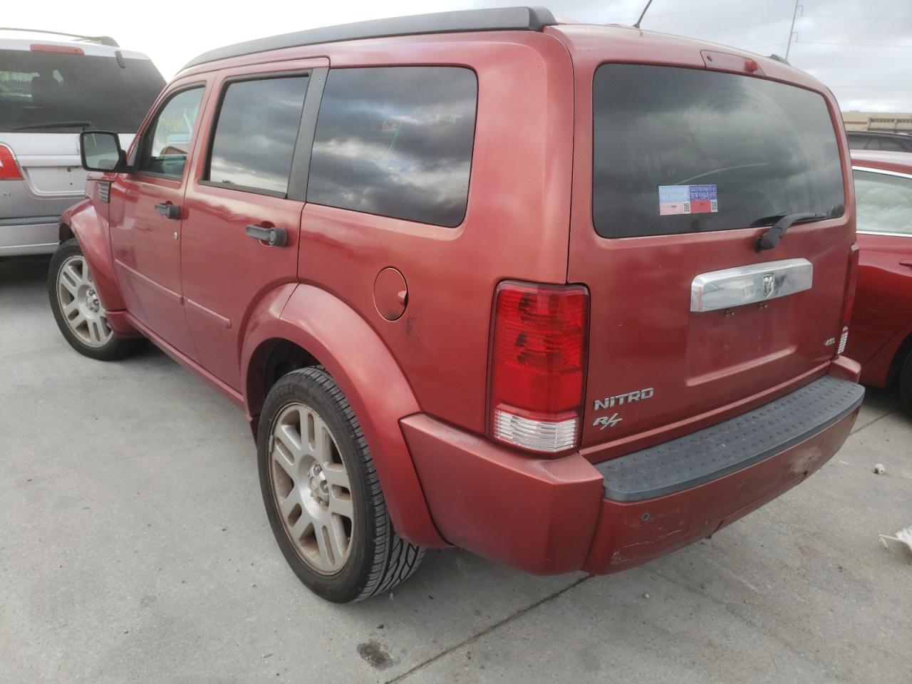 Photo 3 from auction – 2008 DODGE NITRO R/T with VIN 1D8GT58668W219194