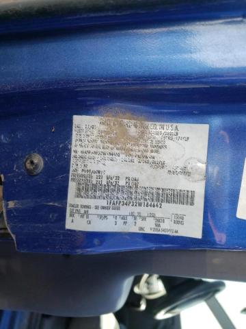 Photo 10 from auction – 2002 FORD FOCUS with VIN 1FAFP34P32W184662