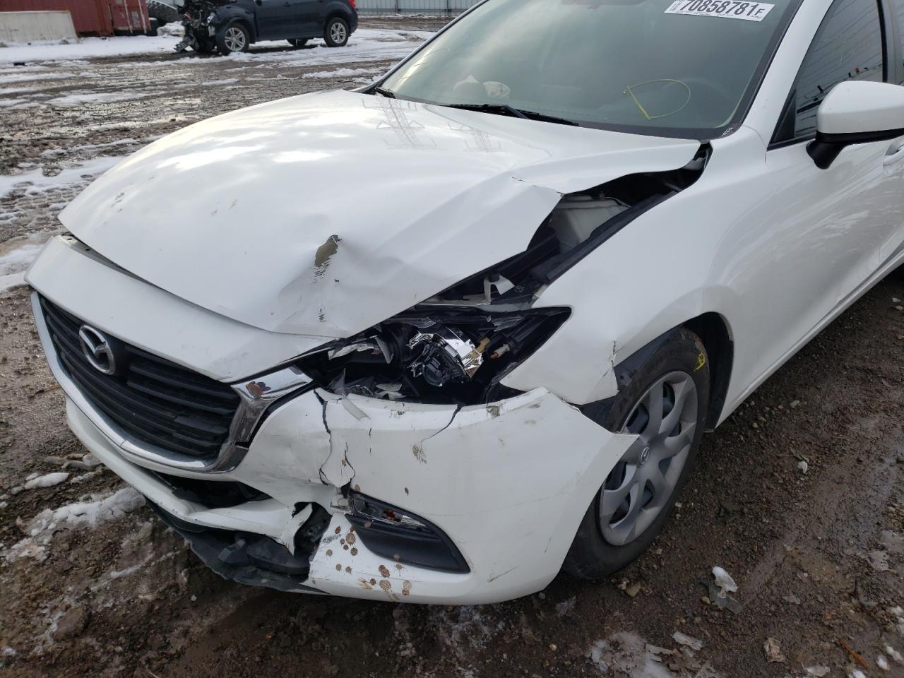 Photo 9 from auction – 2017 MAZDA 3 SPORT with VIN JM1BN1U73H1100722