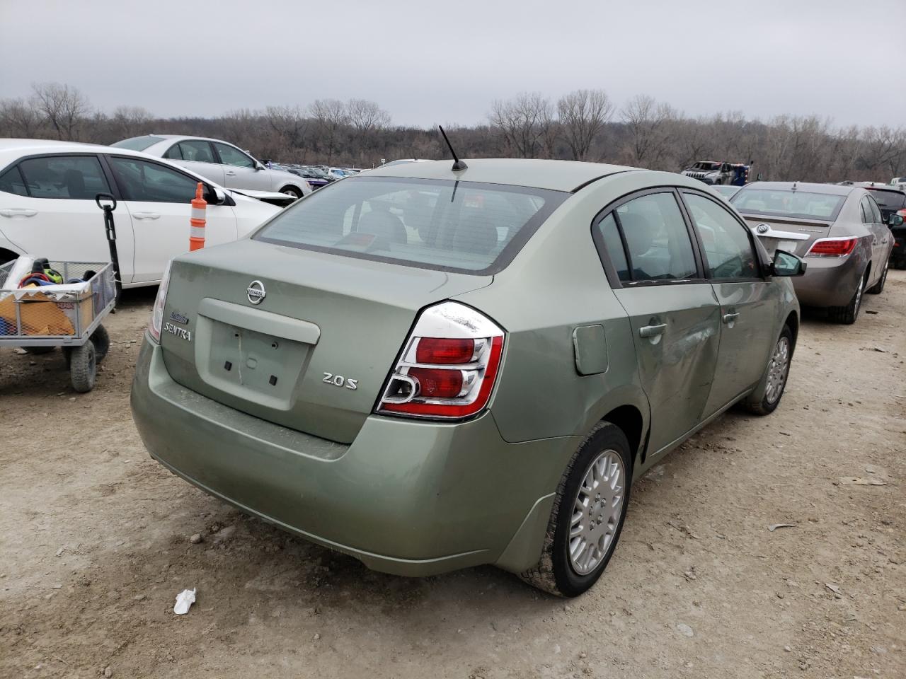 Photo 4 from auction – 2007 NISSAN SENTRA 2.0 with VIN 3N1AB61E47L625965