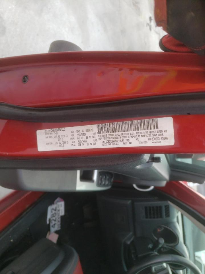 Photo 10 from auction – 2008 DODGE NITRO R/T with VIN 1D8GT58668W219194