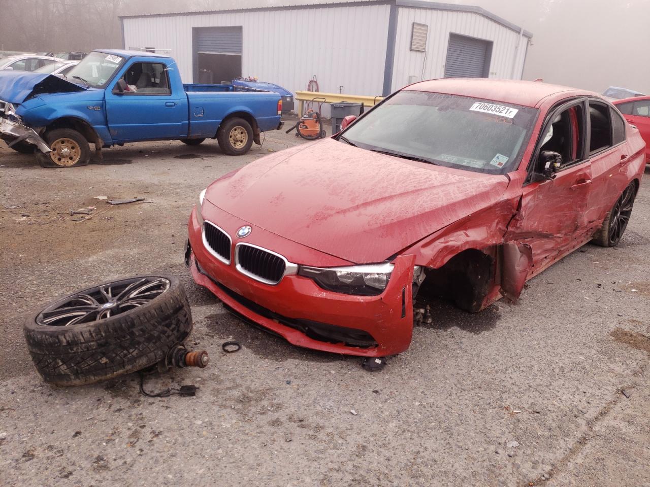 Фото 2 с аукциона – 2016 BMW 320 I с VIN WBA8E1G53GNT33900