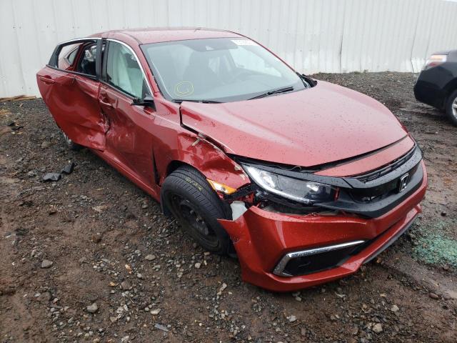 HONDA CIVIC LX 2019 with VIN 19XFC2F68KE045464 - Photo from auction