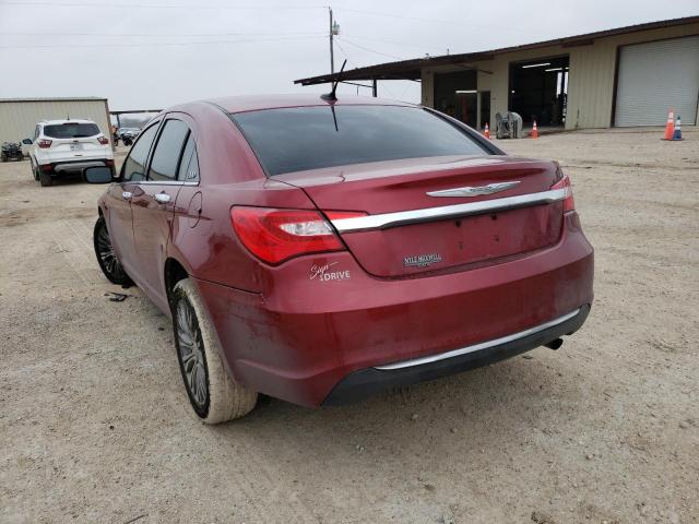 Photo 3 from auction – 2011 CHRYSLER 200 LIMITE with VIN 1C3BC2FB8BN505735