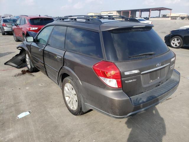 Photo 3 from auction – 2009 SUBARU OUTBACK 2. with VIN 4S4BP63C494312983