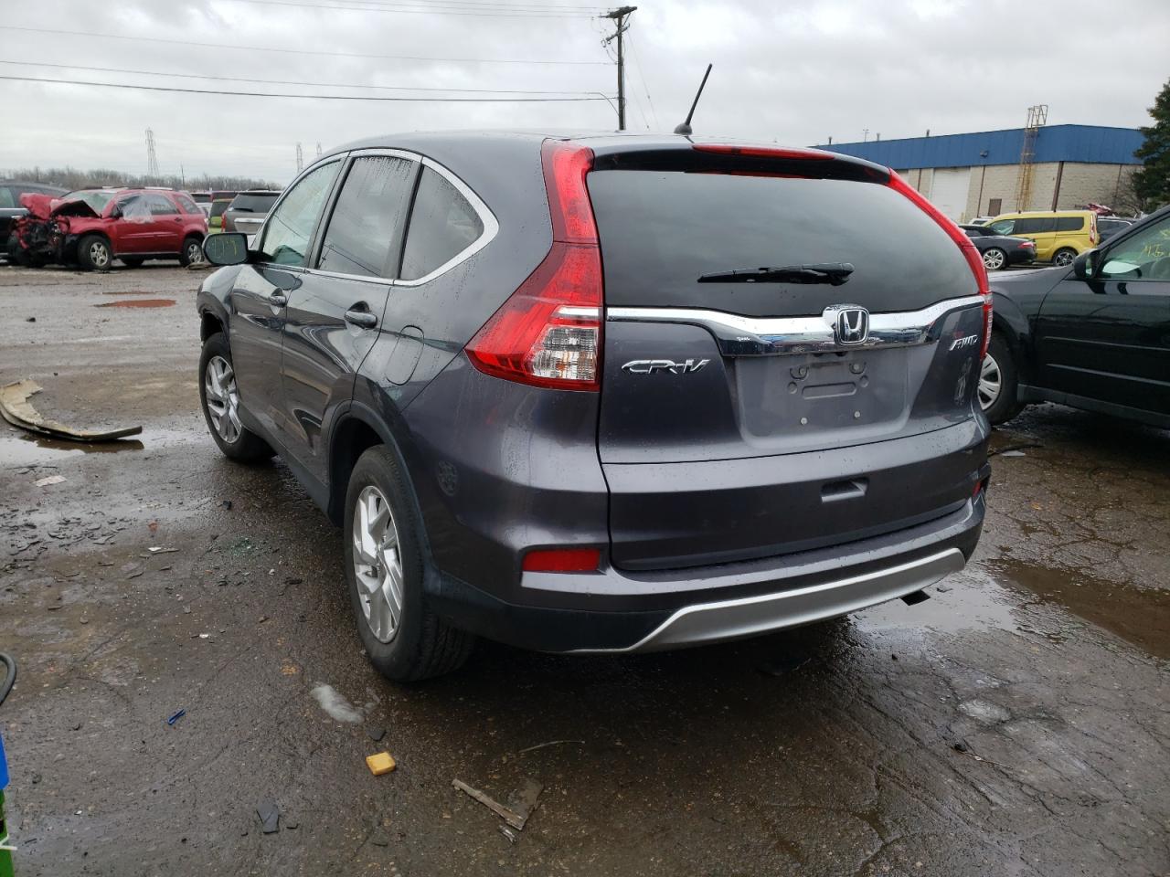 Photo 3 from auction – 2016 HONDA CR-V EX with VIN 2HKRM4H55GH619371
