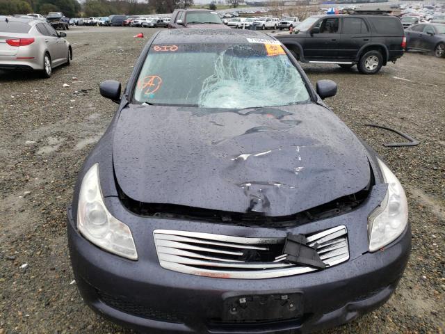 Photo 9 from auction – 2007 INFINITI G35 with VIN JNKBV61E37M726749