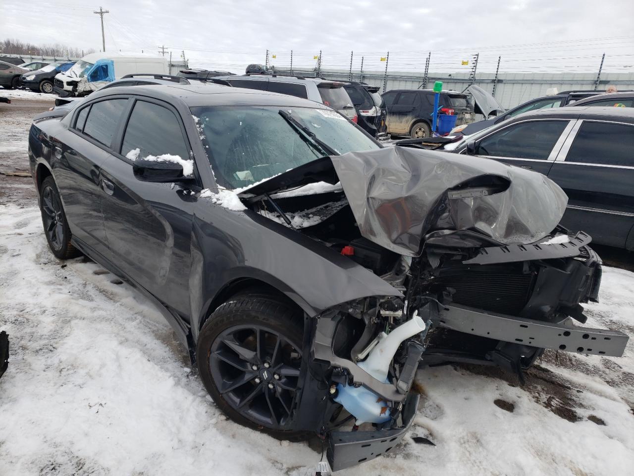 DODGE CHARGER GT 2021 with VIN 2C3CDXMG6MH540914 - Photo from auction