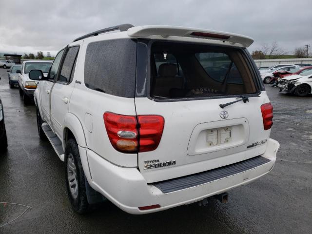 Photo 3 from auction – 2003 TOYOTA SEQUOIA LI with VIN 5TDBT48A43S179777