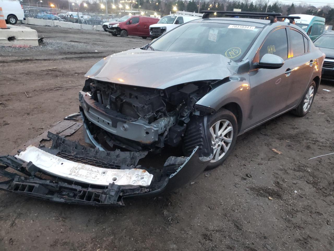 Photo 2 from auction – 2012 MAZDA 3 I with VIN JM1BL1V84C1611622