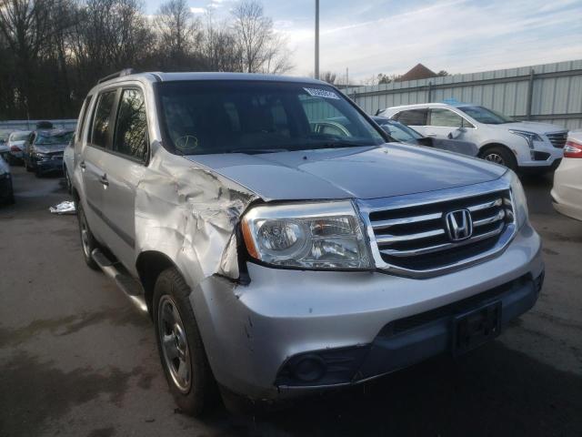 HONDA PILOT LX 2012 with VIN 5FNYF4H28CB034952 - Photo from auction